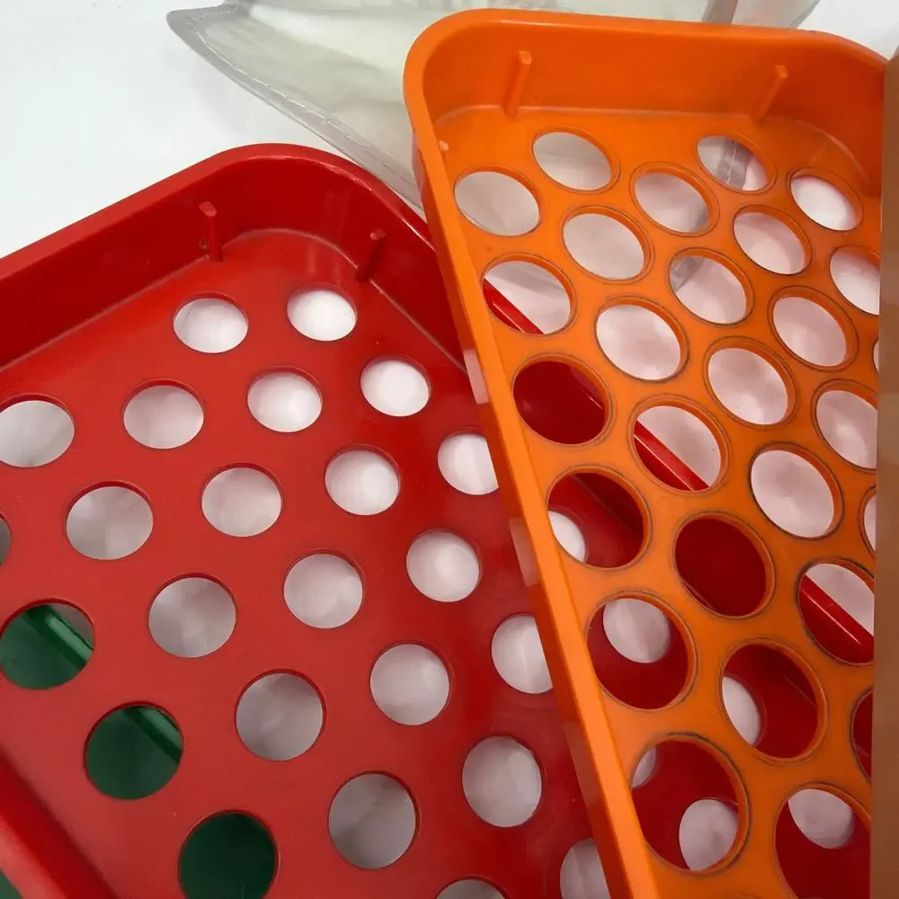 Vintage MMF Industries Kwik-Sort Jr Coin Sorting Tray Set With Case